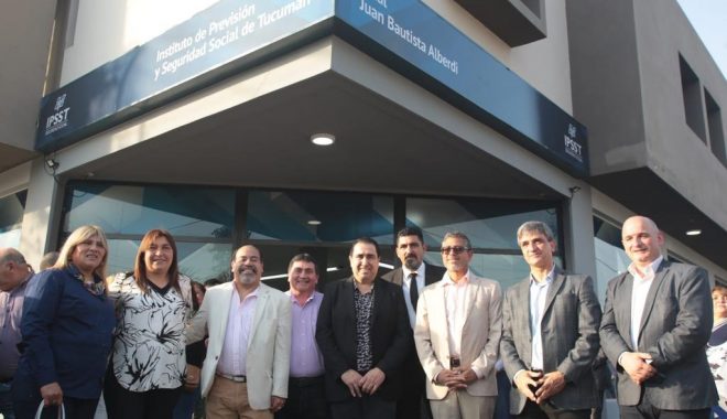 Inauguración de nueva filial del IPSST en Alberdi