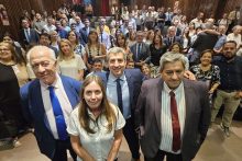 La Obra Social celebró a empleados en un acto de reconocimiento y compromiso