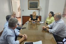 La interventora Elena Hurtado recibió a ATE como parte de su ronda de reuniones gremiales