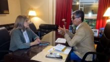La Dra. Elena Hurtado visitó la Casa de Tucumán en Buenos Aires