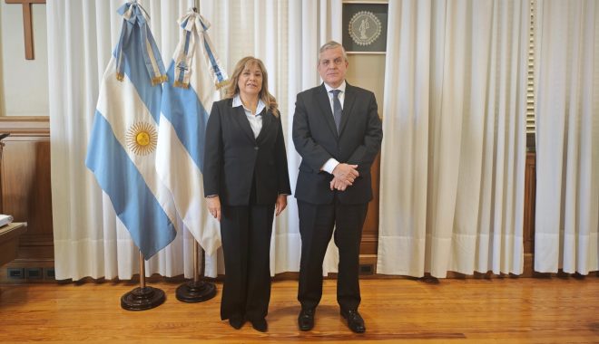 La interventora del IPSST mantuvo una reunión con el Presidente de la Corte Suprema de Justicia