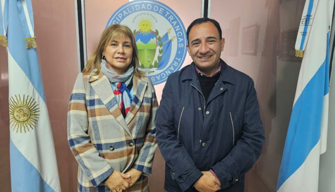 La interventora del IPSST visitó Trancas y se reunió con el intendente para planificar mejoras en los servicios a afiliados