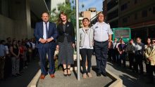 Izamiento en Casa Central: el IPSST conmemoró el Día de la Soberanía Nacional
