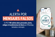 Advertencia del IPSST ante la circulación de información falsa