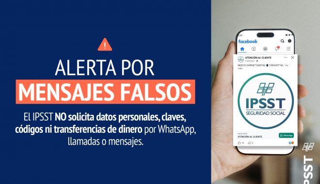 Advertencia del IPSST ante la circulación de información falsa