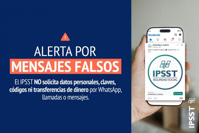 Advertencia del IPSST ante la circulación de información falsa