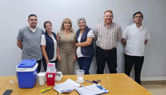 Jornada de vacunación para el personal del IPSST