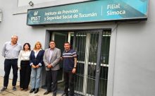 La interventora del IPSST recorrió filiales del interior tras las inundaciones registradas en la provincia