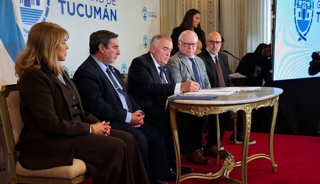 La interventora del IPSST participó de la firma entre el Gobierno de la Provincia y el Hospital Italiano