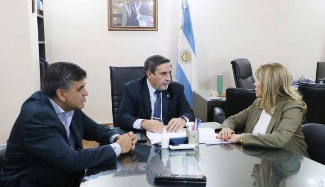 La interventora del IPSST mantuvo una reunión de trabajo con el ministro de Salud