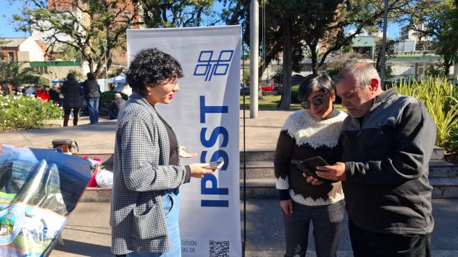 El IPSST participó de la Ruta del Buen Trato junto a la Dirección de Adultos Mayores