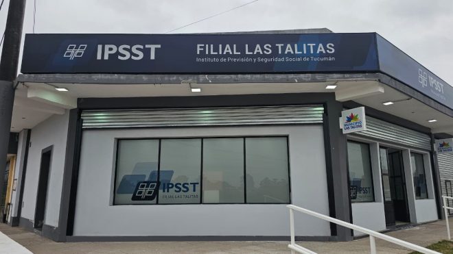 Autoridades del IPSST recorrieron la nueva filial de Las Talitas, próxima a inaugurar consultorios médicos