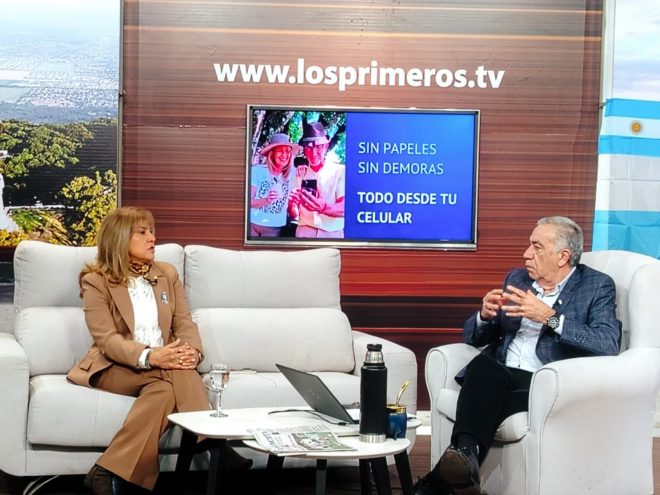La Dra. Hurtado visitó Los Primeros para hablar sobre la implementación del Token de Seguridad