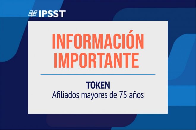 Afiliados mayores de 75 años no deben utilizar el Token de Seguridad para consultas médicas