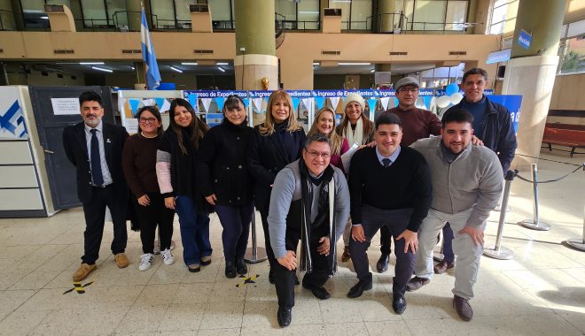 Oficinas del IPSST participaron de un concurso de ornamentación en el marco del Mundial