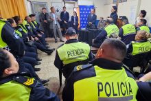 IPSST en Territorio: el Instituto brindó una jornada informativa al personal policial en Concepción