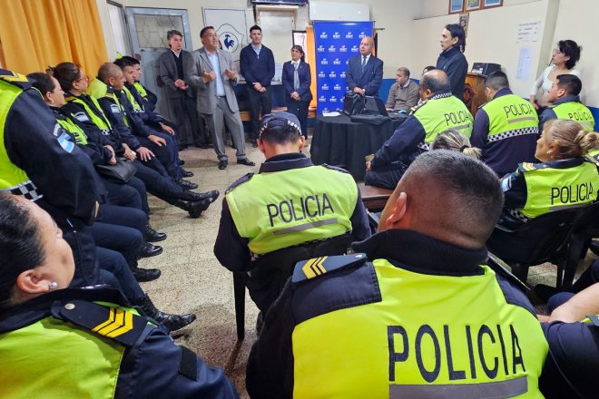 IPSST en Territorio: el Instituto brindó una jornada informativa al personal policial en Concepción